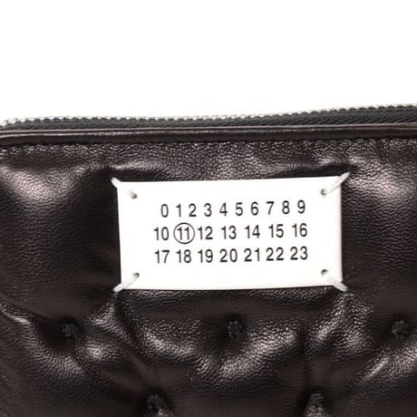 メゾン マルジェラ Maison Margiela グラムスラムエンブロイダーウォレットスモール ブラック 正規取扱