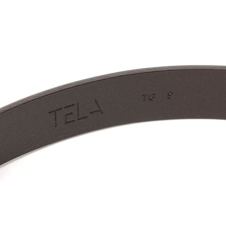 テラ TELA ベルト 牛革 ブラウン　ブラウンレザーベルト　イタリア製 正規取扱