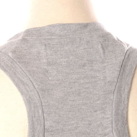 エクストリームカシミヤ extreme cashmere x タンクトップ コットンカシミア グレー 正規取扱