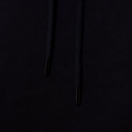ラフシモンズ RAF SIMONS Regular fit hoodie Die Has Cast print on fron コットン ブラック