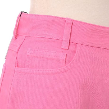 ラフシモンズ RAF SIMONS ワーカーパンツシルエット コットン ライトピンク