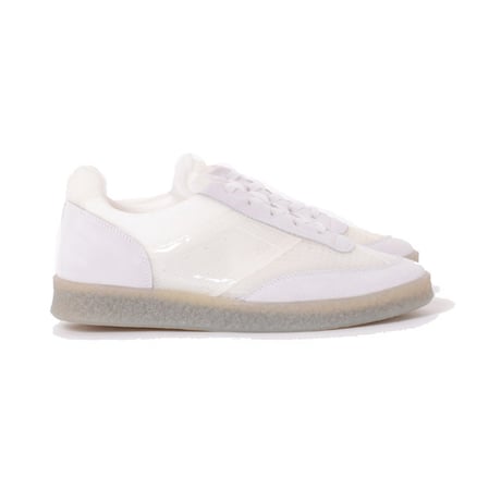 エムエムシックス メゾンマルジェラ MM6 MAISON MARGIELA シューズ レザー ホワイト