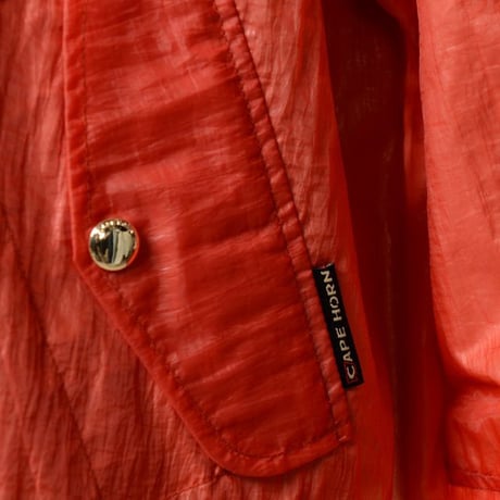 インポートブランド import brand ケープホーン CAPE HORN ジョーゼットブルゾン ナイロン レッド