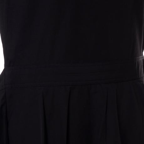 ロゼッタゲッティ ROSETTA GETTY シャツドレス コットン ブラック