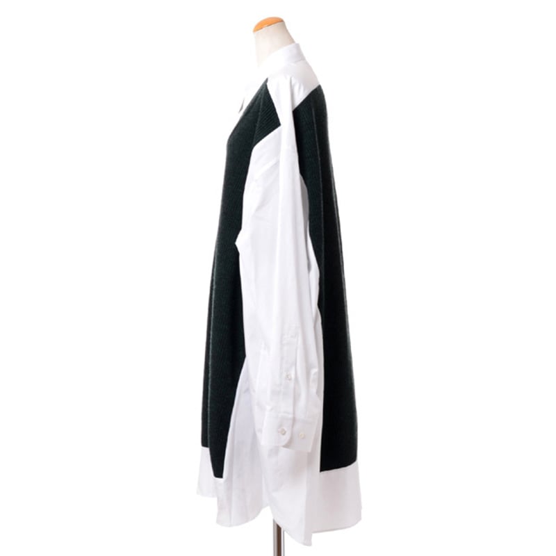 メゾン マルジェラ Maison Margiela Spliced ニット シャツ メゾン マルジェラ Maison Margiela Spliced ニット シャツ