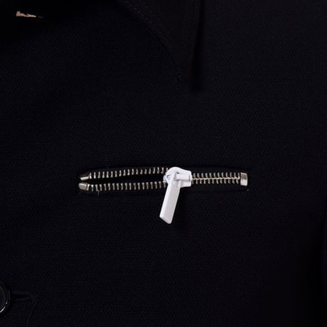 ラフシモンズ RAF SIMONS スリムフィットトレンチコート ウール ダークネイビー