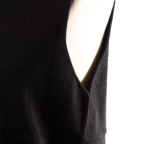エクストリームカシミヤ extreme cashmere x n°421 player タンクトップ コットンカシミヤ ブラック 正規取扱