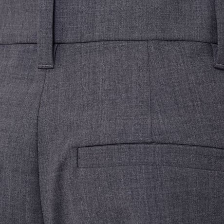 ブルネロクチネリ Brunello Cucinelli ストレートラインパンツ ウールストレッチ グレー