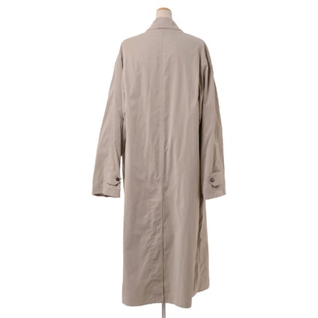 メゾン マルジェラ Maison Margiela トレンチコート ピーチコットン サンドベージュ