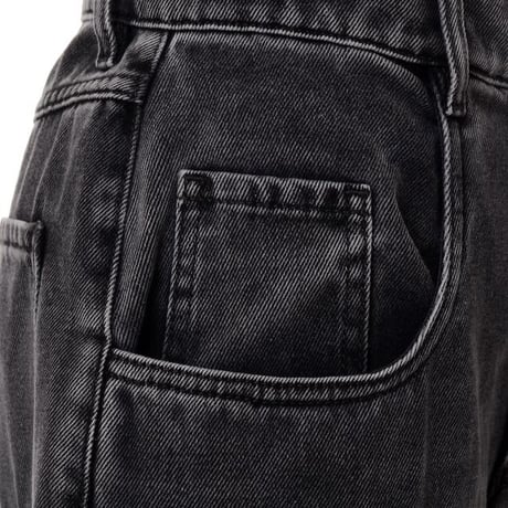 メゾン マルジェラ Maison Margiela スラッシュデティールジーンズ コットン ブラック