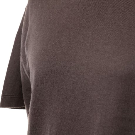 extreme cashmere x エクストリームカシミヤ コットンカシミヤ ショートスリーブカットソー ブラウン レディースエクストリームカシミヤ n268cuba コットンカシミア ブラウン