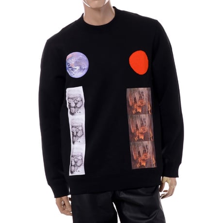 ラフシモンズ RAF SIMONS ARCHIVE REDUX Basic sweater with Sterling patches