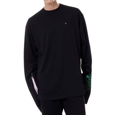 限定価格/RAF SIMONS2005ss/ロングジレ/黒/46/ラフシモンズ