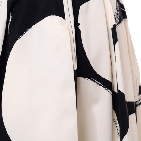 マルニ Marni ボリュームスカート コットン ペールプリント