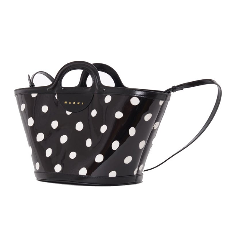 マルニ Marni TROPICALIAスモールショルダーバッグ パテントレザー