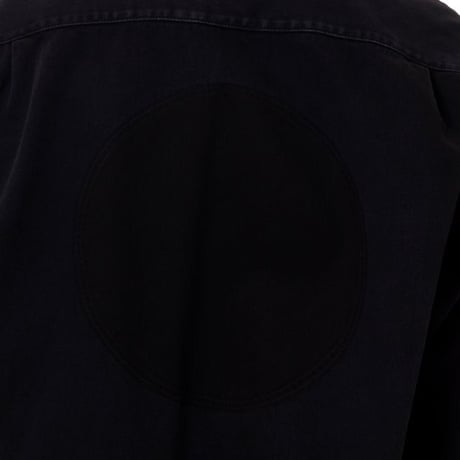 エムエムシックス メゾンマルジェラ MM6 MAISON MARGIELA オーバーデニムシャツ コットン ブラック