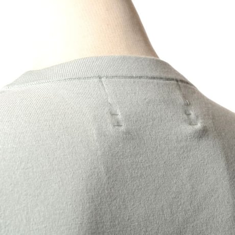 エクストリームカシミヤ extreme cashmere x cleanVネック半袖カットソー コットンカシミヤ グラス 正規取扱