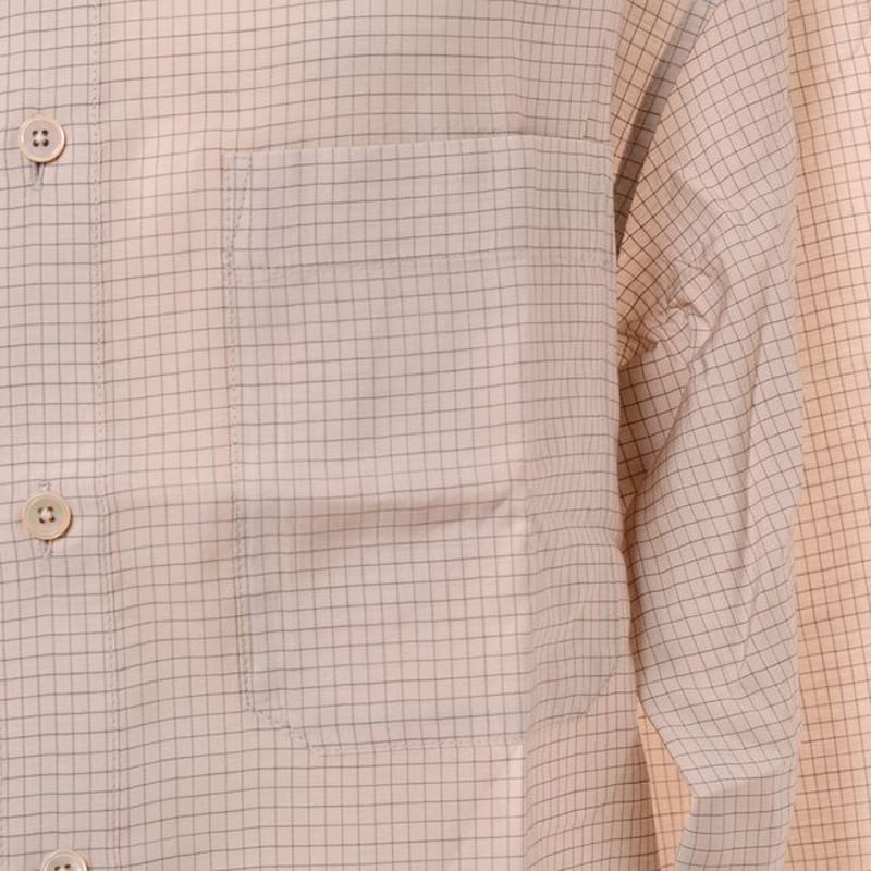 LEMAIRE 23SS シャツ モカ 44 LEMAIRE 23SS シャツ モカ 44 ドレスシャツ・ビジネスシャツ