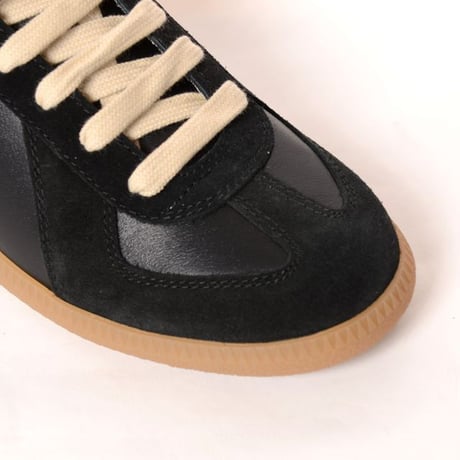 メゾン マルジェラ Maison Margiela レプリカスニーカー 牛革 ブラック 正規取扱