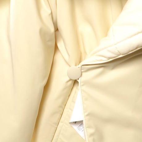 エムエムシックス メゾンマルジェラ MM6 MAISON MARGIELA 中綿Aラインコート ポリエステルなど アイボリー