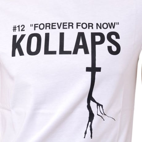 ラフシモンズ RAF SIMONS ARCHIVE REDUX Sleeveless slim fit T-shirt with Kollaps print