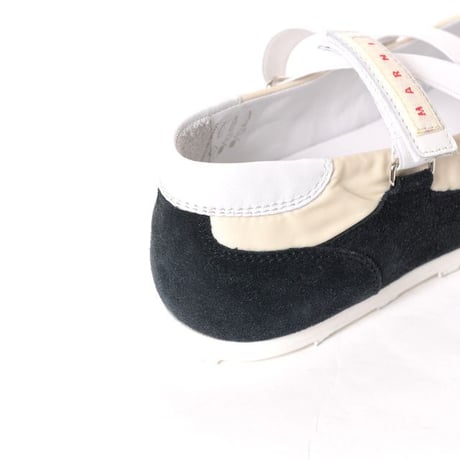 マルニ Marni Softy Soccer スニーカー オフホワイトネイビー