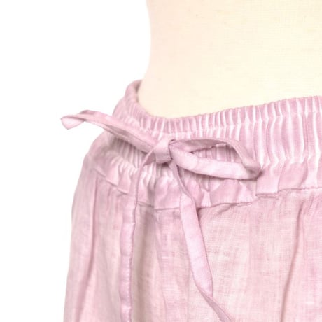 インポートブランド import brand プルマナック PLOUMANAC'H リラックスパンツ リネン ライトピンク