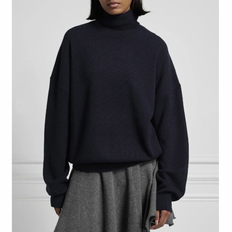 エクストリームカシミヤ extreme cashmere x ハイネックセーター エクストリームカシミヤ extreme cashmere x ハイネックセーター
