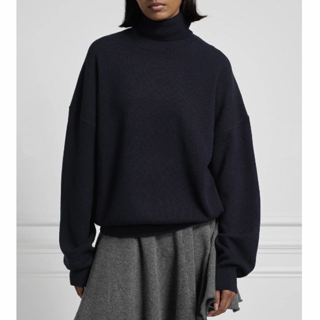 エクストリームカシミヤ extreme cashmere x ハイネックセーター