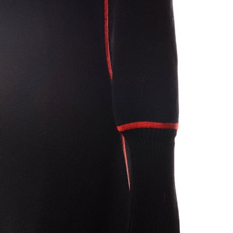 プルーンゴールドシュミット prune goldschmidt 長袖ロングニットドレス エクストラファインウール ブラック