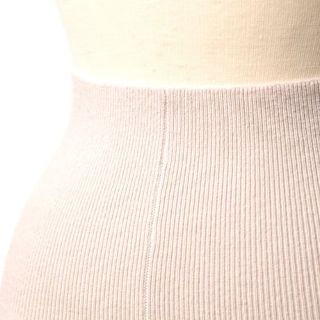 エクストリームカシミヤ extreme cashmere x n388 easeフレアースカート カシミアなど チョーク