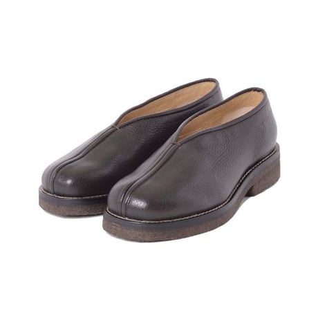 ルメール LEMAIRE PIPED SLIPPERS シューズ 牛革 ダークチョコレート