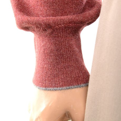 ブルネロクチネリ Brunello Cucinelli タートルネック長袖セーター カシミヤ ボルドー