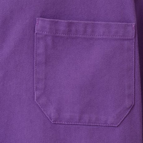 RAF SIMONS ラフシモンズ ビッグフィットデニムシャツ コットン パープル
