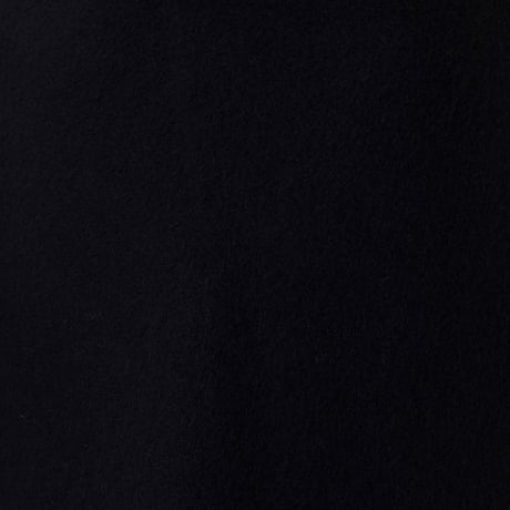 ラフシモンズ RAF SIMONS 半袖ワイドＡライントップス 圧縮ウール ブラック