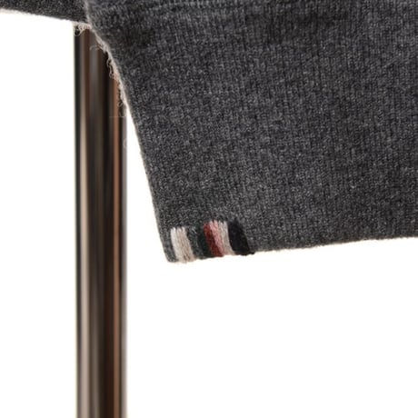 エクストリームカシミヤ extreme cashmere x 丸襟長袖セーター カシミア グレー