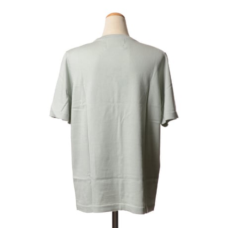 エクストリームカシミヤ extreme cashmere x cleanVネック半袖カットソー コットンカシミヤ グラス 正規取扱
