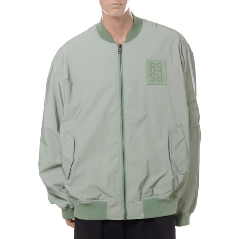 ラフシモンズ RAF SIMONS Classic bomber with leather p ラフシモンズ RAF SIMONS Classic bomber with leather p