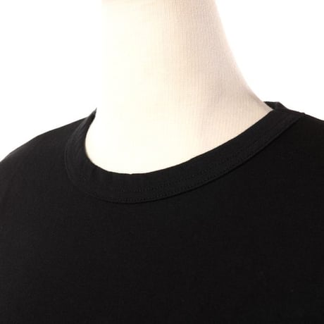 レキサミ rekisami サイドメッシュTシャツ コットンなど ブラック