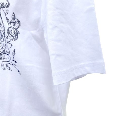 クリスティーナティ Kristina Ti ノスタルジアロゴＴシャツ コットンジャージー ホワイト 正規取扱