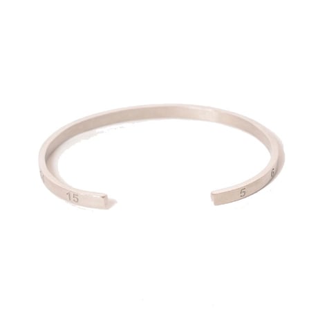 メゾン マルジェラ Maison Margiela ナンバリングカフブレスレット シルバー シルバー