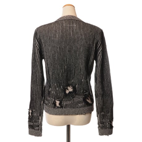 エムエムシックス メゾンマルジェラ MM6 MAISON MARGIELA リバーシブルセーター ウールなど ブラック