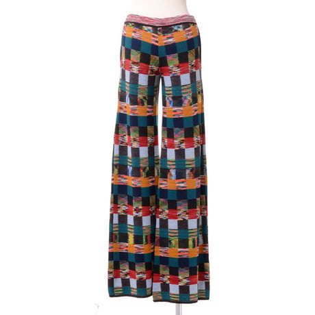 ミッソーニ Missoni ニットパンツ 羊毛 ミックス