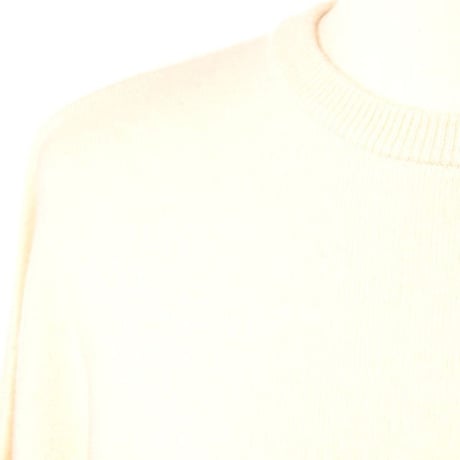 エクストリームカシミヤ extreme cashmere x オーバーフィットラウンドネック長袖セーター カシミア クリーム