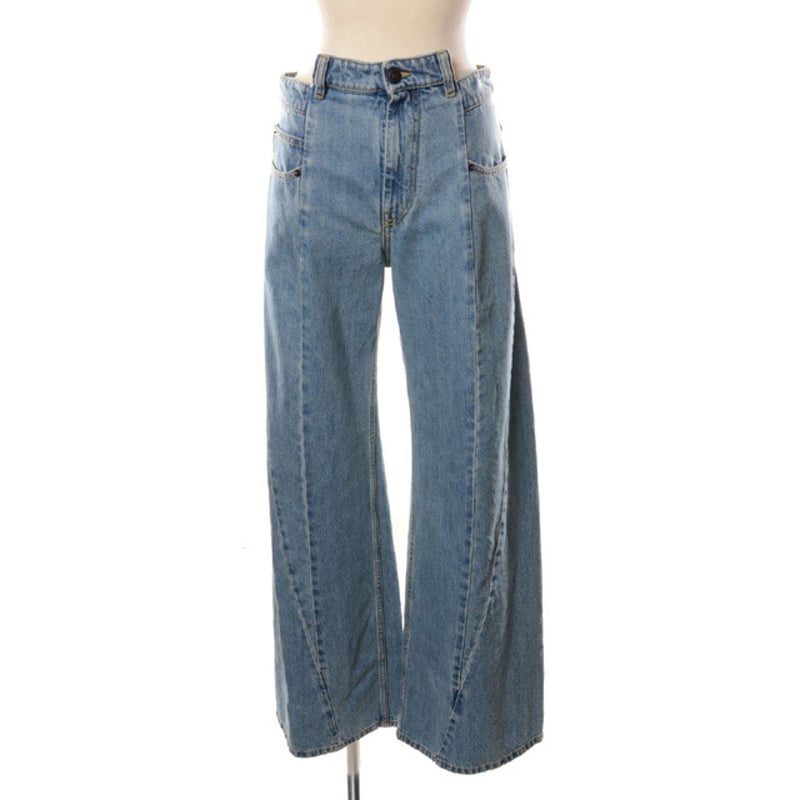メゾン マルジェラ Maison Margiela カットアウトジーンズ コットン