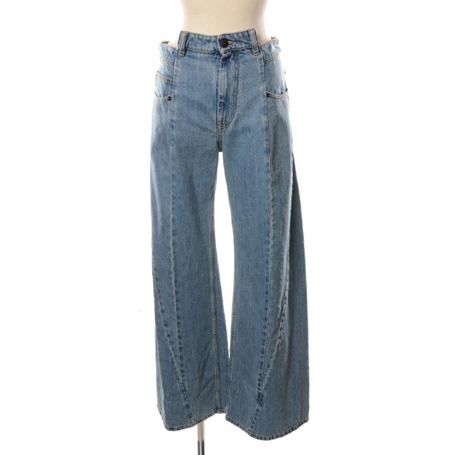 メゾン マルジェラ Maison Margiela カットアウトジーンズ コットン