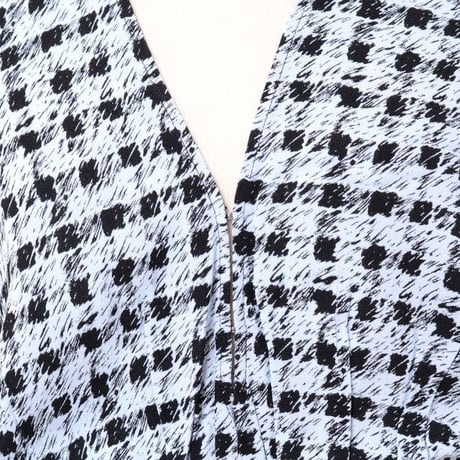 プロエンザスクーラー Proenza Schouler Vネックブラウス ジャージー ブループリント