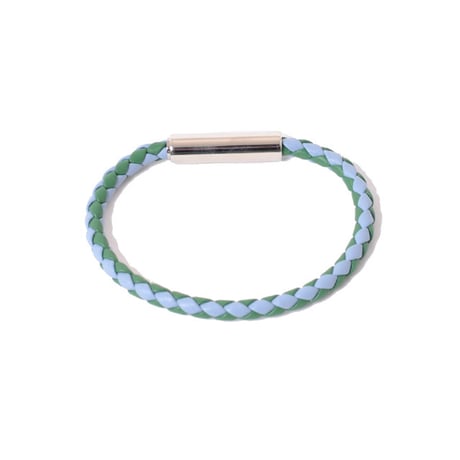 マルニ Marni バングル 牛革 モザイクブルー