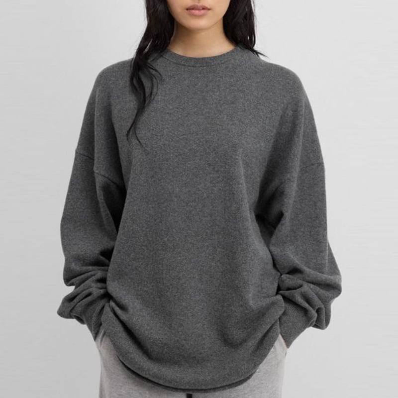 エクストリームカシミヤ extreme cashmera x n53 crewhop長袖セータ