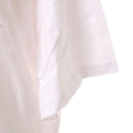 テラ TELA 背中シャーリングTシャツ コットン ホワイト